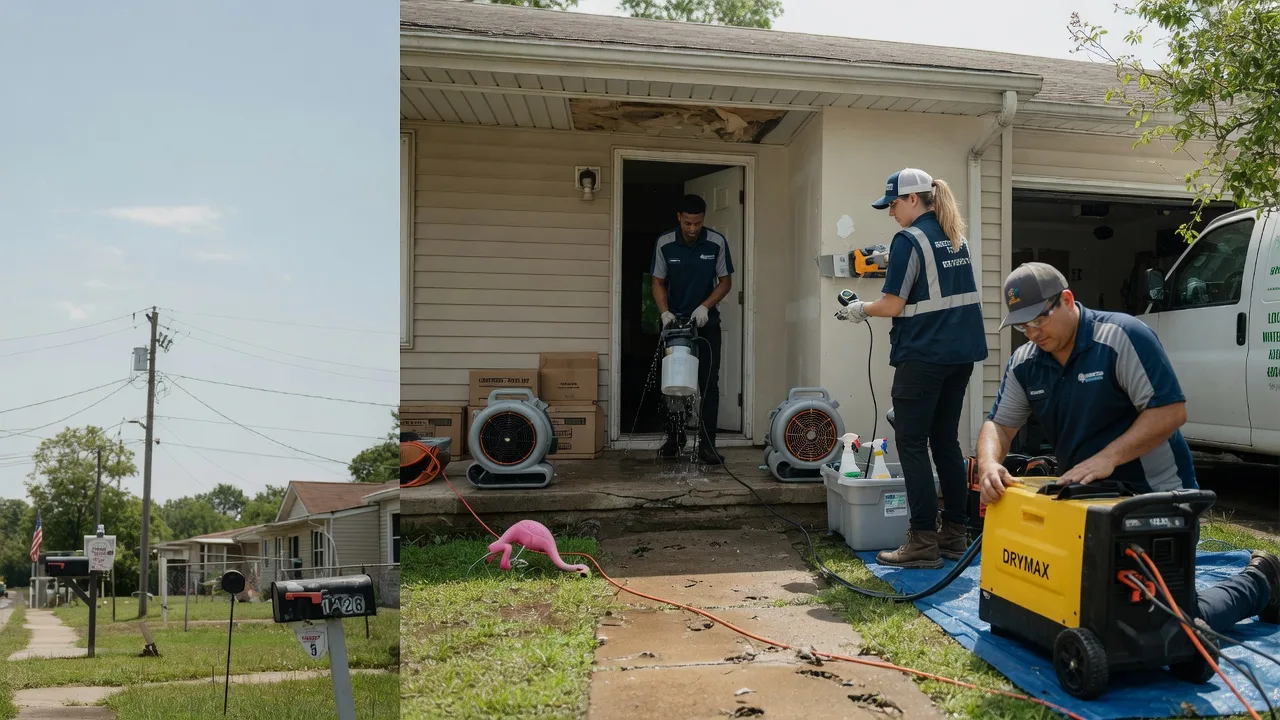 Storm Damage Water Removal in Columbus, NJ near me